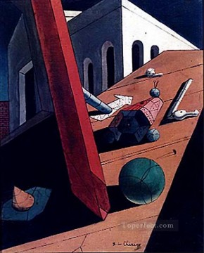 ジョルジョ・デ・キリコ Painting - 王の邪悪な天才 1915 ジョルジョ・デ・キリコ 形而上学的シュルレアリスム